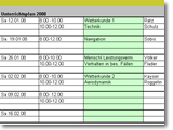 Unterrichtsplan